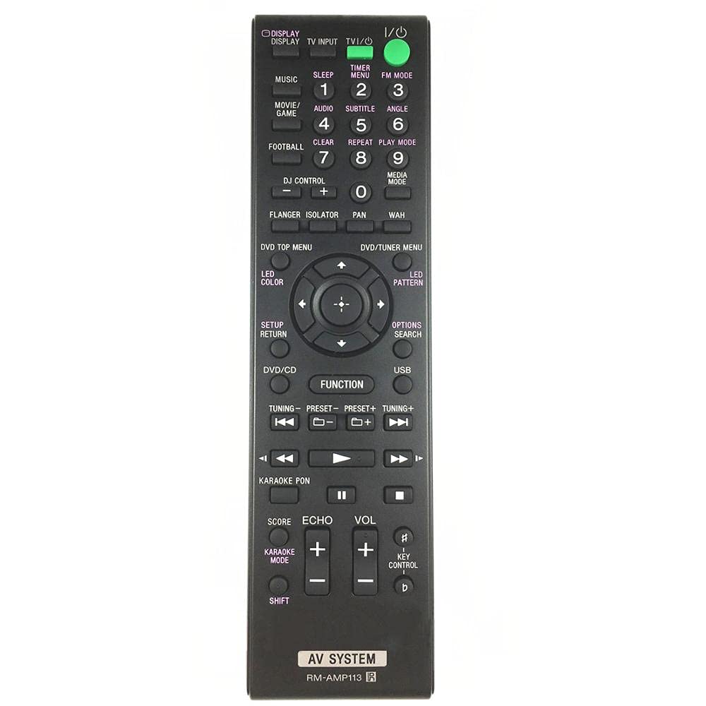 Telecomando for lettore audio Sony Av System RM-AMP113 SHAKE100D SHAKE44D SHAKE66D SHAKE88D