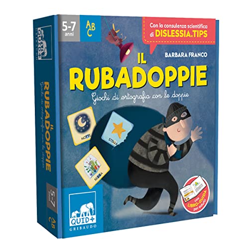 Il rubadoppie. Giochi di ortografia con le doppie. Ediz. a colori. Con 76 carte. Con plancia da gioco