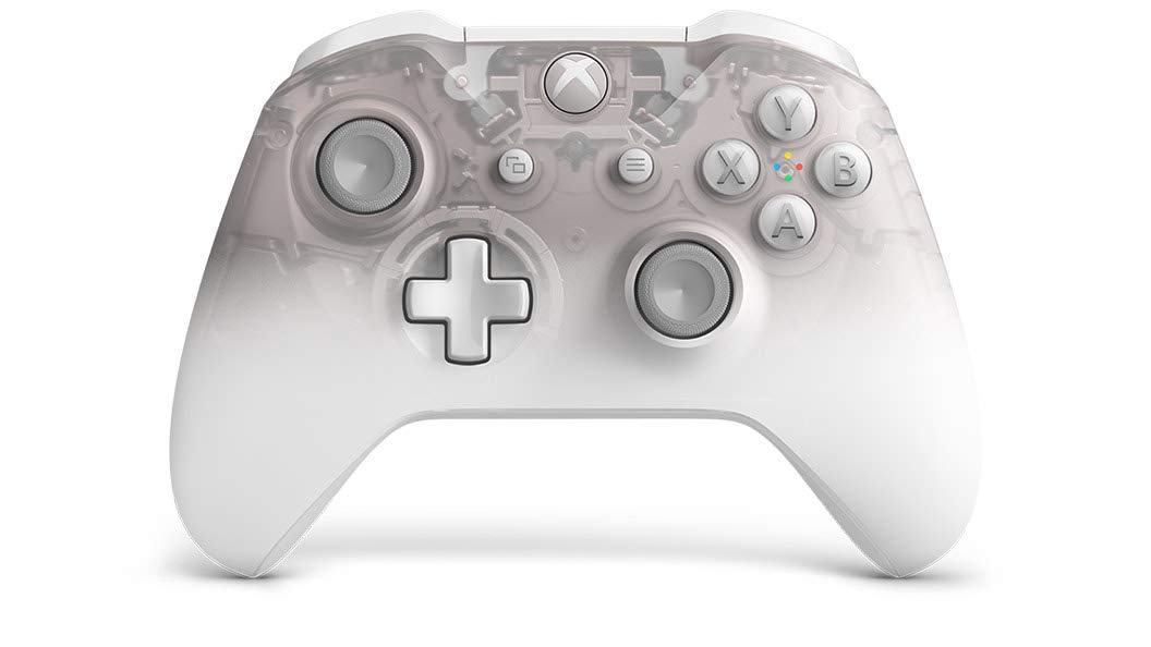Microsoft - Mando Inalámbrico Phantom White - Edición Especial (Xbox One), blanco
