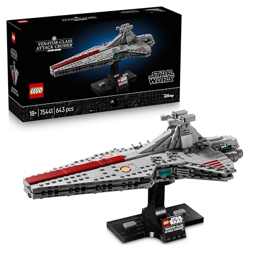 LEGO Star Wars 75441 Crucero de Ataque Clase Venator - Maqueta