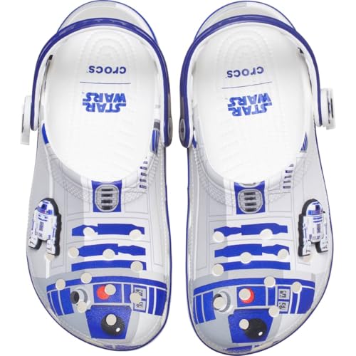 Crocs Unisex-Adult Star Wars R2D2 Classic Clogs R2D2 13 Women/11 Men