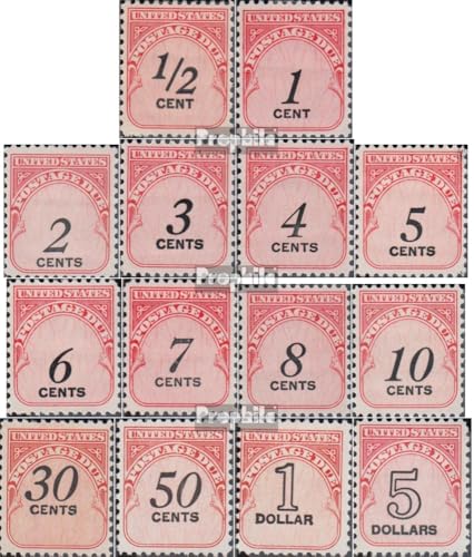 Sellos de EE.UU. Prophila P54-P67 completos y nuevos MNH de 1959 para coleccionistas