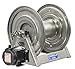 Coxreels 1125-4-200-ED-SP Stainless Steel electrical motor Hose Reel: 1/2" I.D., 200