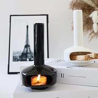 Ceramic Incense Burner with Chimney Design