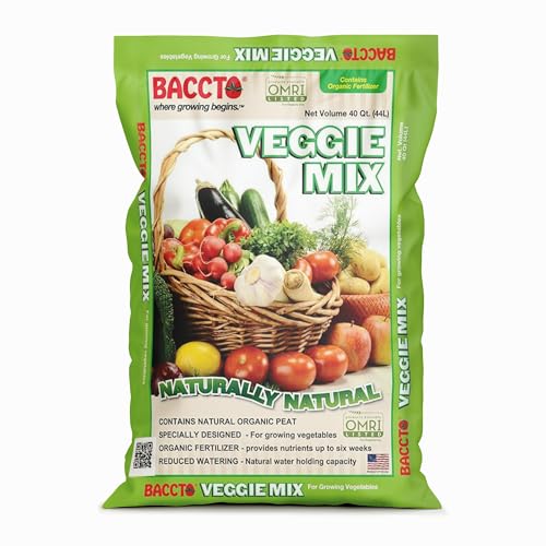 Mezcla Veggie BACCTO con Turba Orgánica 40 Quart