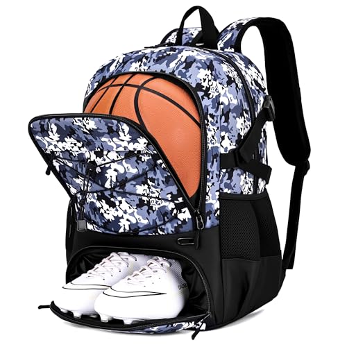 Top 5 Sports Backpacks: Your Ultimate Gear Guide 3 Hsmihair Basketball Backpack Large Sports Bag for Men&Youth