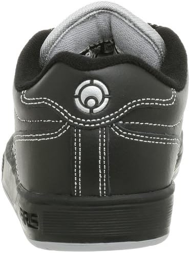 Osiris Women's Troma Sneaker,Black/Silver,9 M | Image 2
