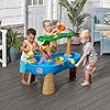Step2 Tropical Rainforest Kids Water Tables, Outdoor Toddler Activity Table, Ages 1.5+ Years Old, 13 Piece Water Toy Accessories, Blue & Green #1