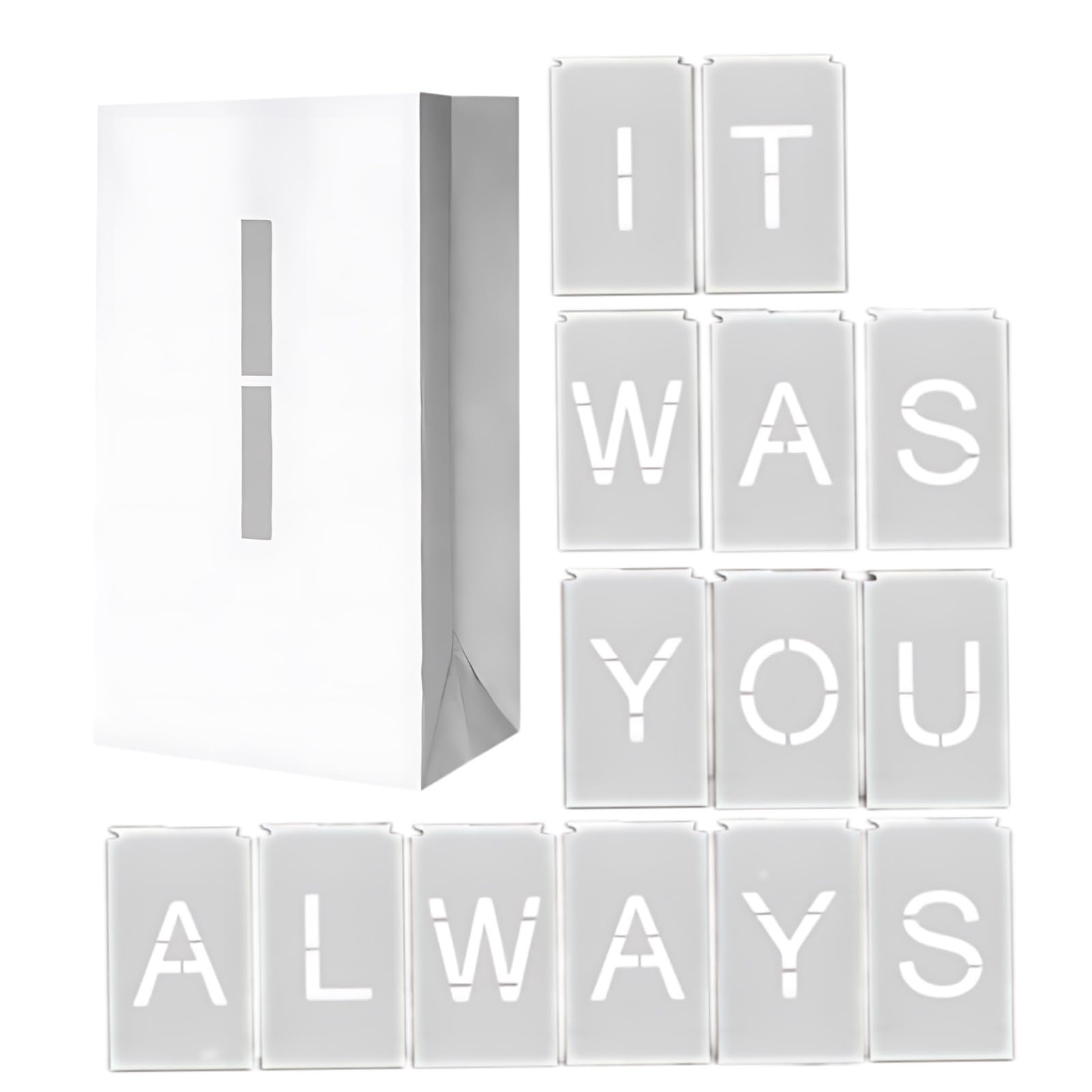 Sacs lumineux Saint Valentin en papier kraft de 26x18x6 cm pour une deco romantique lot de 14