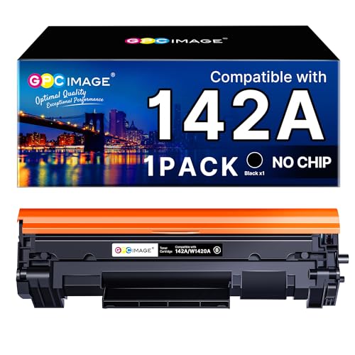GPC Image 142A Toner Compatible pour HP 142A 142X W1420A W1420X Toner pour Laserjet MFP M140w M140...
