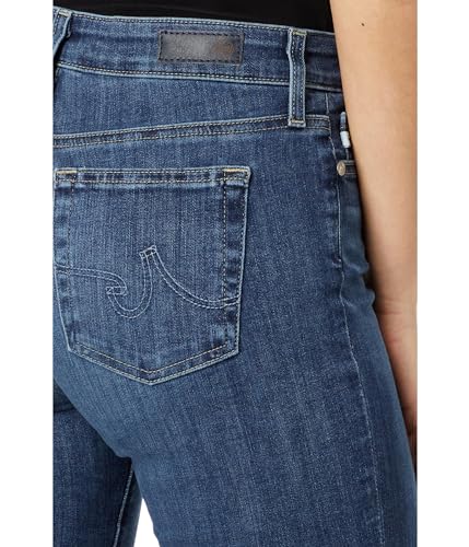 AG Women's Mari High Rise Slim Straight in Aura3