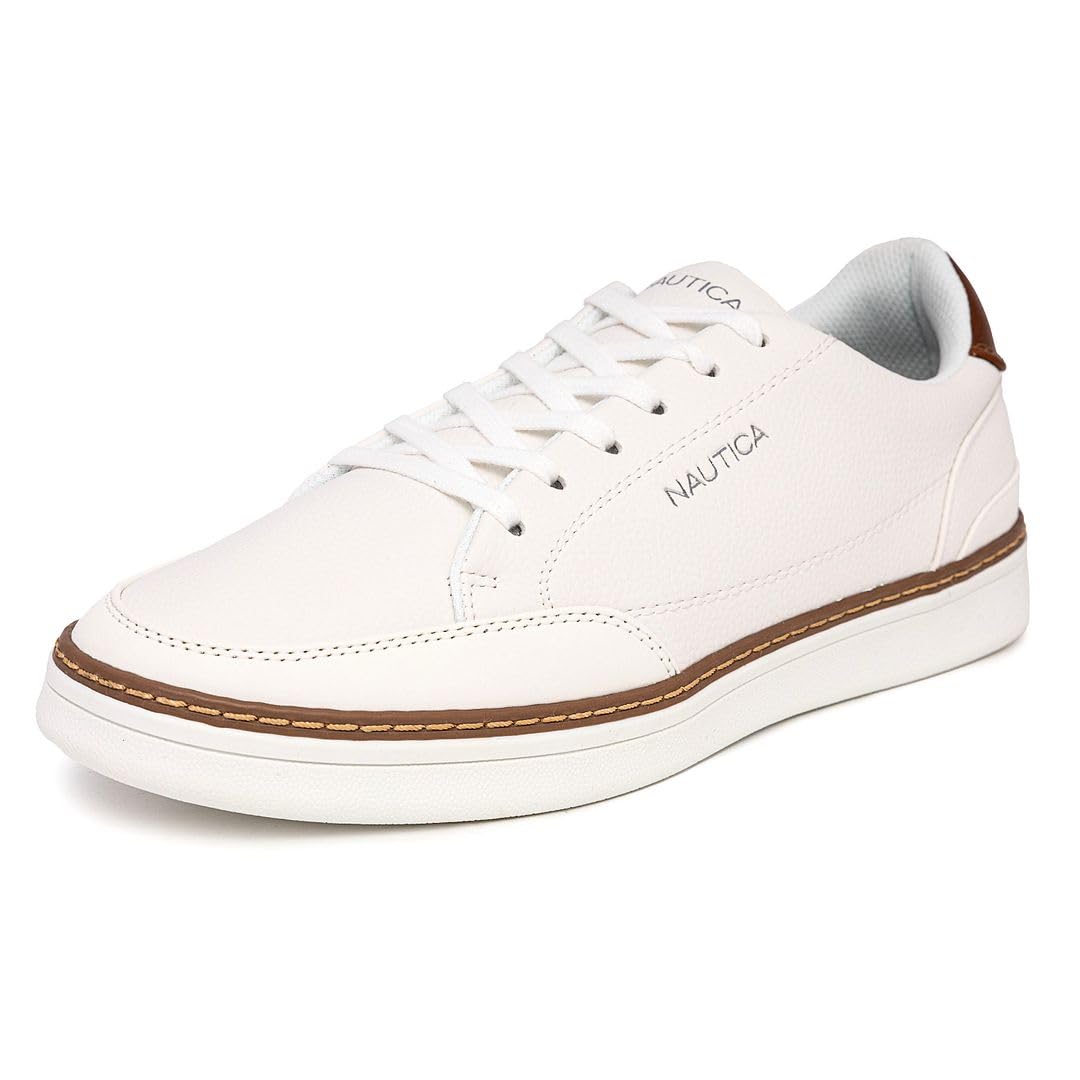 Nautica Men's Classic Lace-Up Low Top Fashion Sneaker