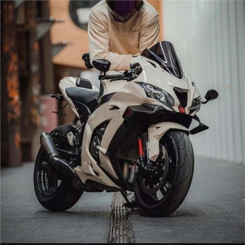 Ailes aérodynamiques fixes moto pour réduire le guidonnage