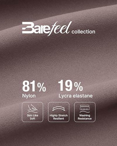 G4Free Barefeel Cropped Workout Tops for Women Built in Bra Removable Padded Longline Sports Bras Racerback Yoga Tops2