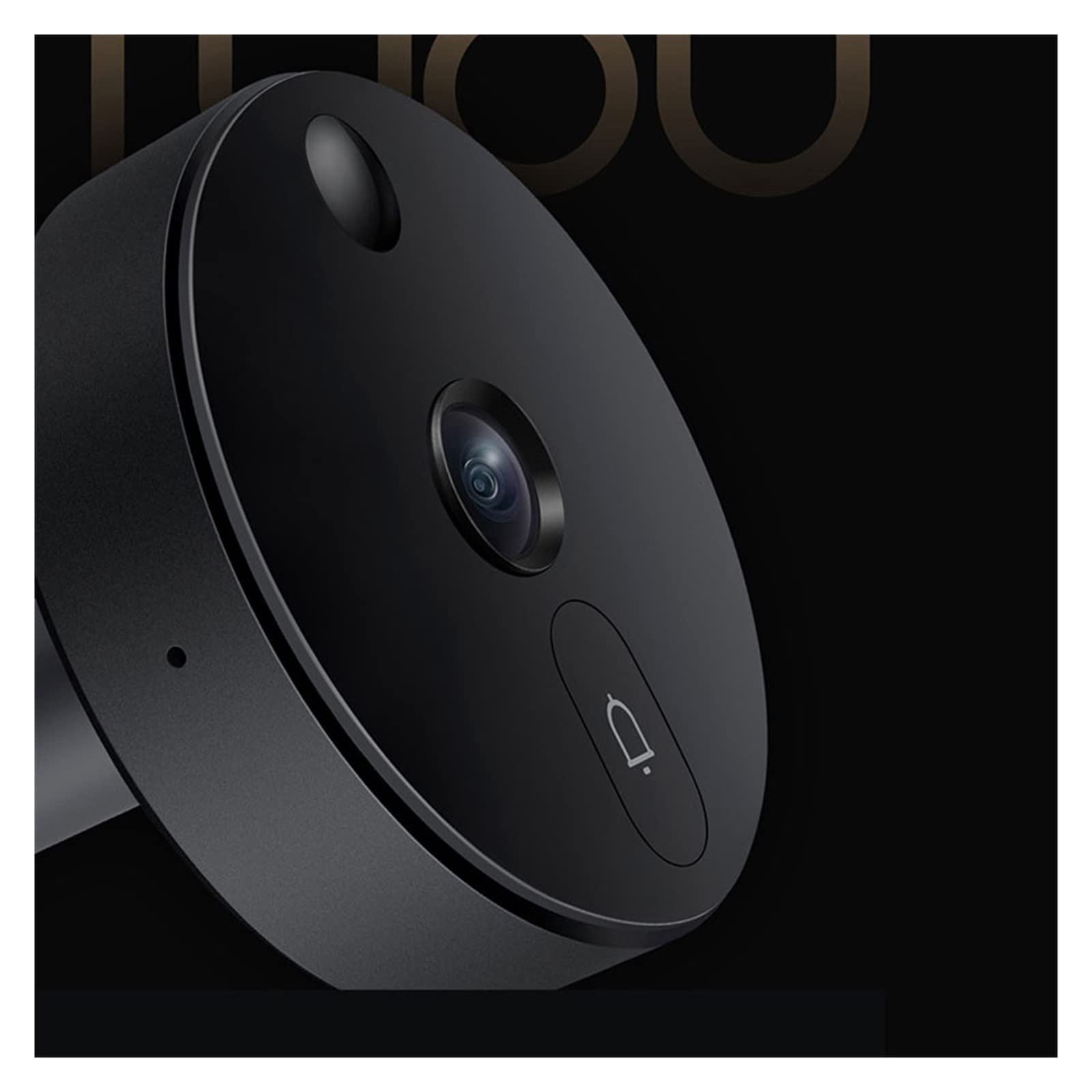 Interphone vidéo Intelligent pour Maison, caméra sans Fil Wi-FI Cat-Eye 1S, Sonnette vidéo avec Judas, Vision Nocturne Infrarouge HD 1080p