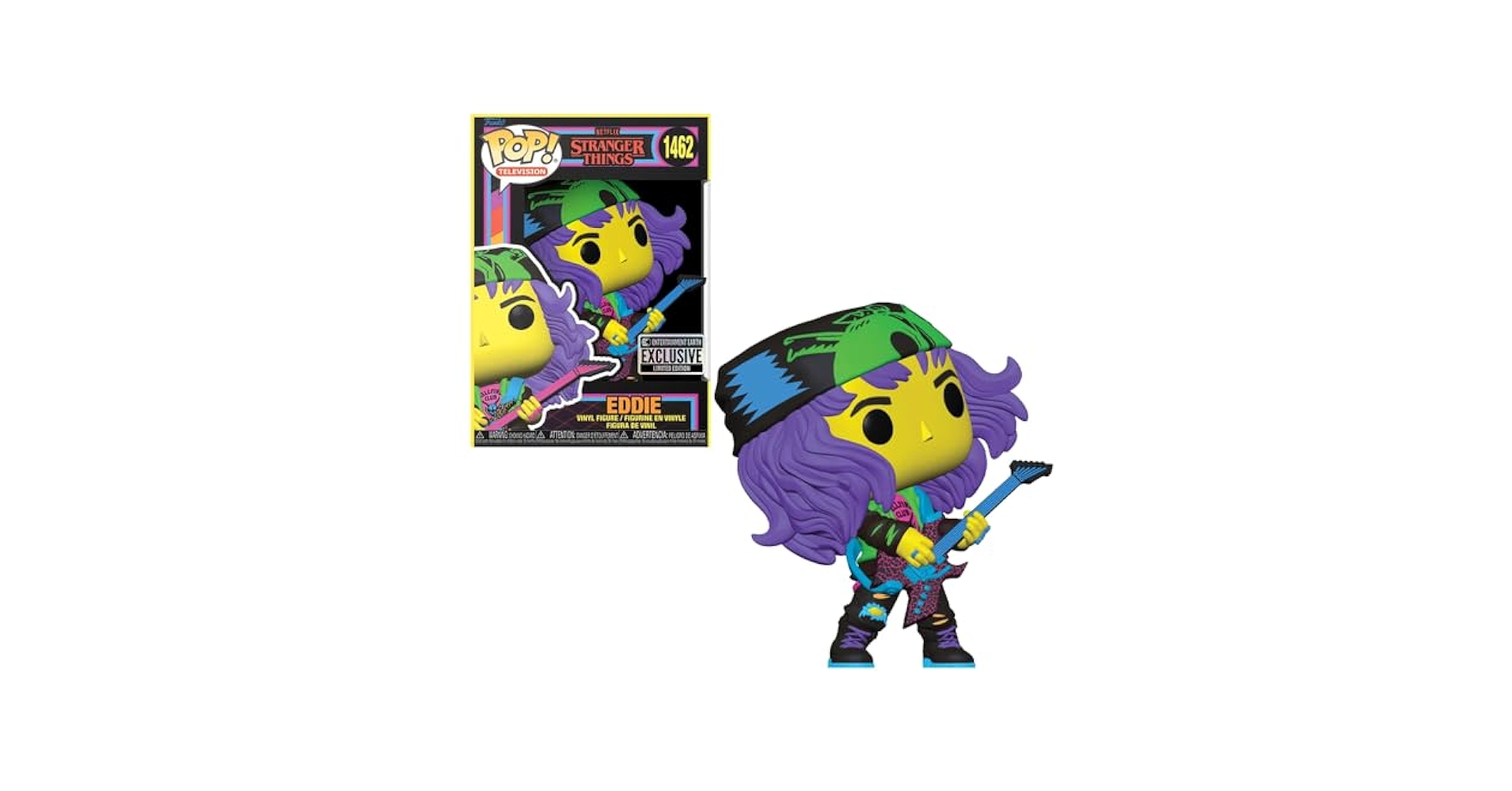 Amazon.com: Funko Pop! Stranger Things Eddie with Guitar
