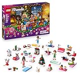 LEGO Friends Adventskalender 2025 - Weihnachten Spielzeug mit 24 Überraschungen inkl. 5 Minifiguren, 5 Tierfiguren und viel Zubehör - Kinder Geschenk für Mädchen und Jungen ab 6 Jahren - 42668