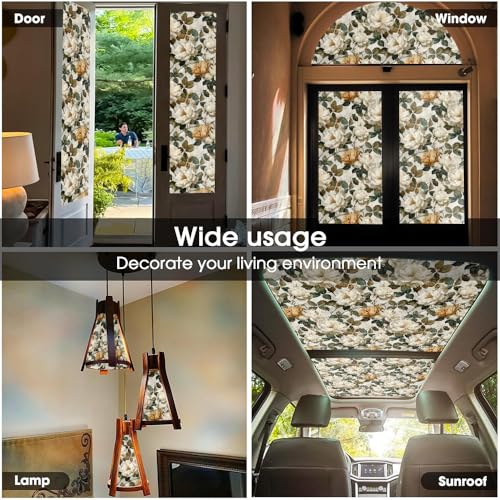 Vinilo decorativo para ventana 15.7x118 pulgadas miniatura 5