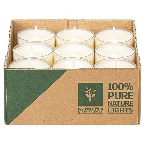 Lot de 18 bougies chauffe-plat E+N Cover