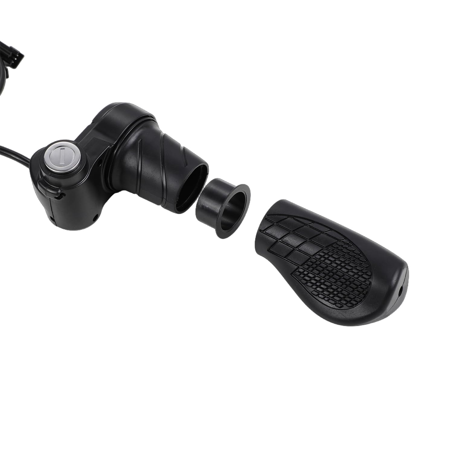 Acceleratore E-Bike per Engwe, Manopola Acceleratore Moto con Cavo per Engwe M20 Bici Elettrica Fat Bike