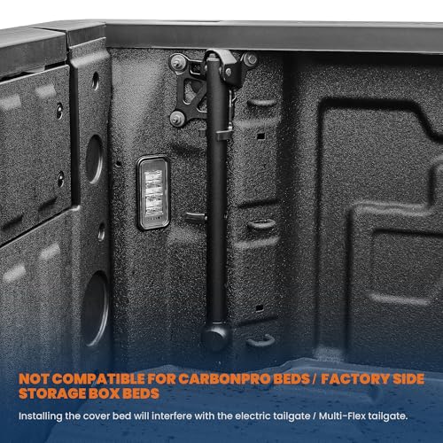 Image of KUIPERAUTO Soft Roll-up Truck Bed Tonneau Cover Compatible for 1982-2011 Ford Ranger 6' Bed