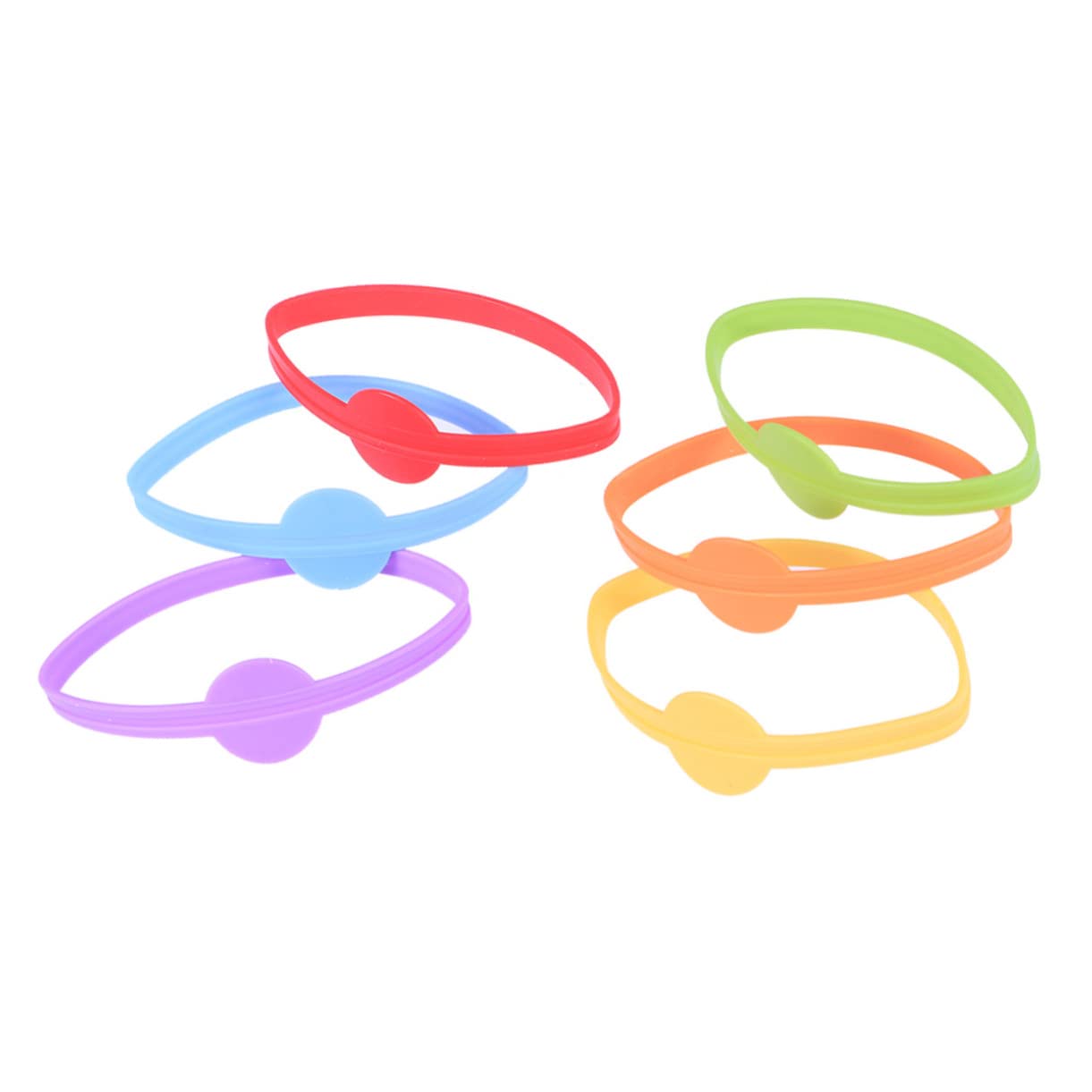 Ciieeo 6pcs Drink Markers for Glasses Bottles Reusable Cup Labels for Wine Beer and Cocktails for Parties and Gatherings Random Color