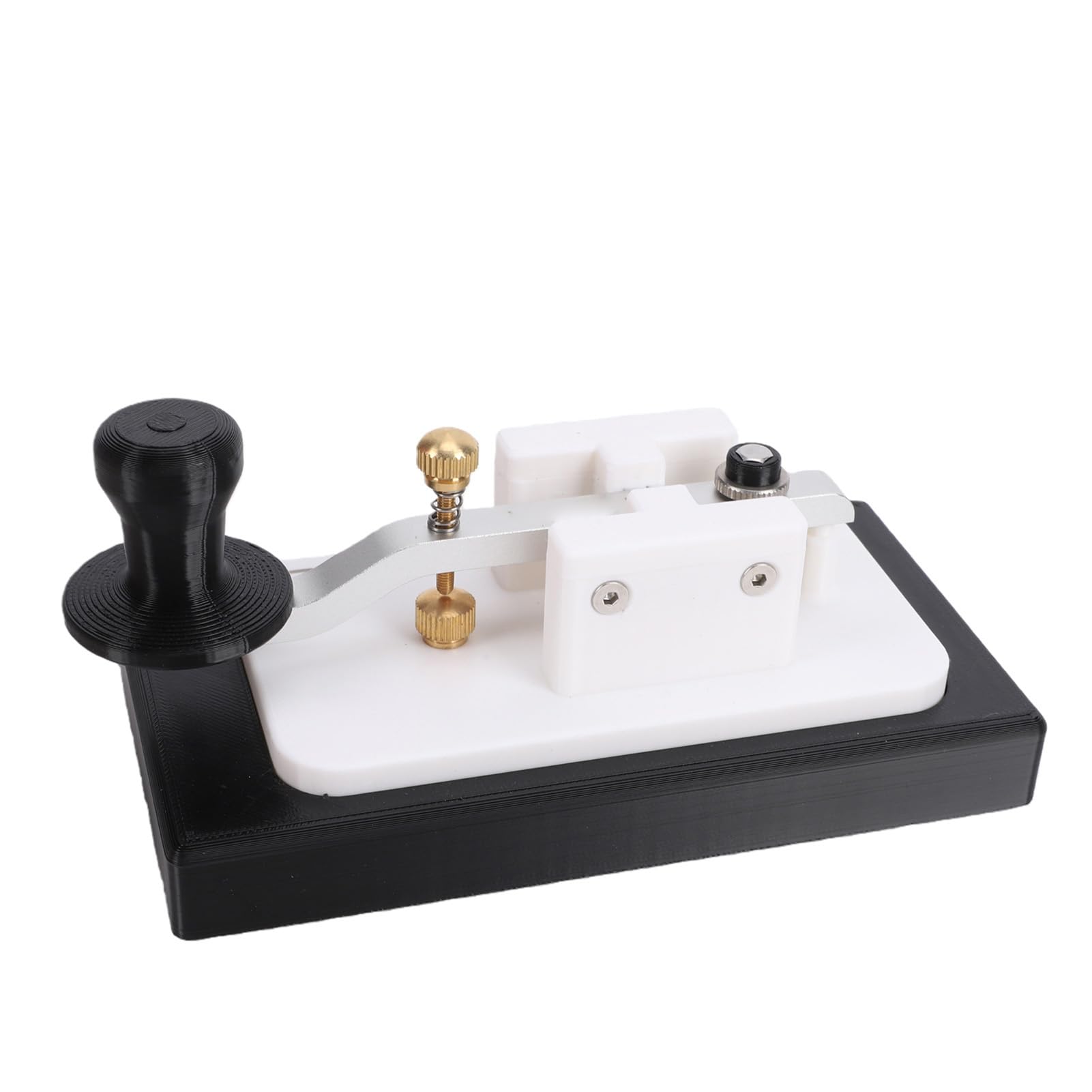 Garosa CW Morse Code Key, Ręczny Klucz Telegraficzny z belką ze Stopu