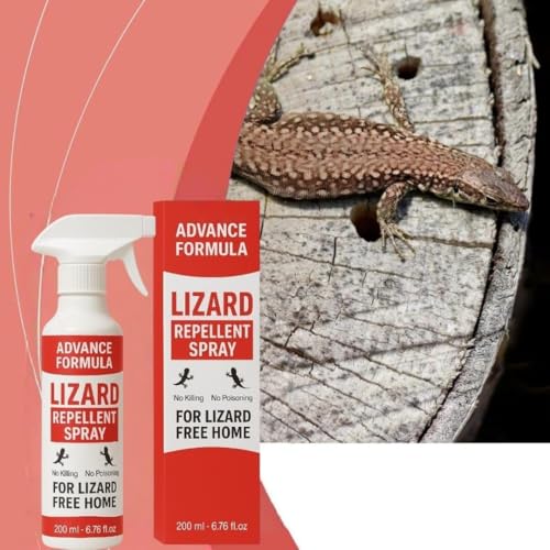 Image of Lizard Repellent for Home Spray Pest Control | Made With Plants Oil, Irritant-Free, Chemical-Free | Baby Skin Safe Plant Safe (200 ML) (1)