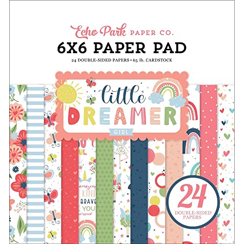 Echo Park Paper, Little Dreamer Girl 6x6 Paper Pad