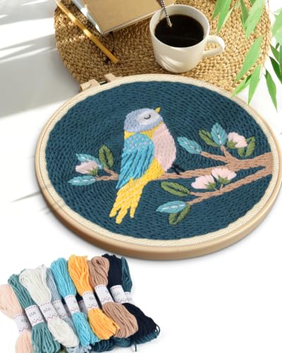 Image of TINDTOP Punch Needle Kits, DIY Punch Embroidery Kits