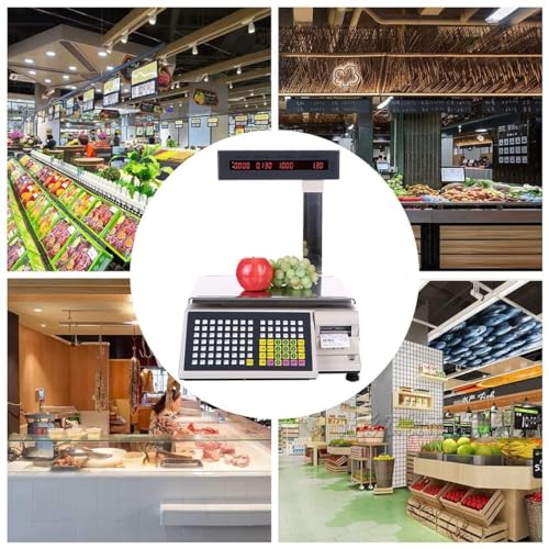 Báscula comercial digital doble pantalla 15kg miniatura 6