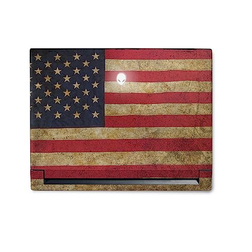 Image of MightySkins Skin Compatible with Alienware M18 R1 (2023) Full Wrap Kit - Vintage Flag | Protective, Durable, and Unique Vinyl Decal wrap Cover | Easy to Apply & Change Styles | Made in The USA