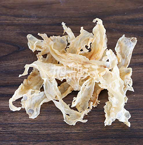 XLSEAFOOD Sun Dried Wild Caught New Zealand Ling Fish Fishmaw#55 AAA 美国旭龙行野生淡干特级新西兰鳕鱼胶#55 鱼肚花胶(2年鱼龄，50-60片 磅) (0.5LB)