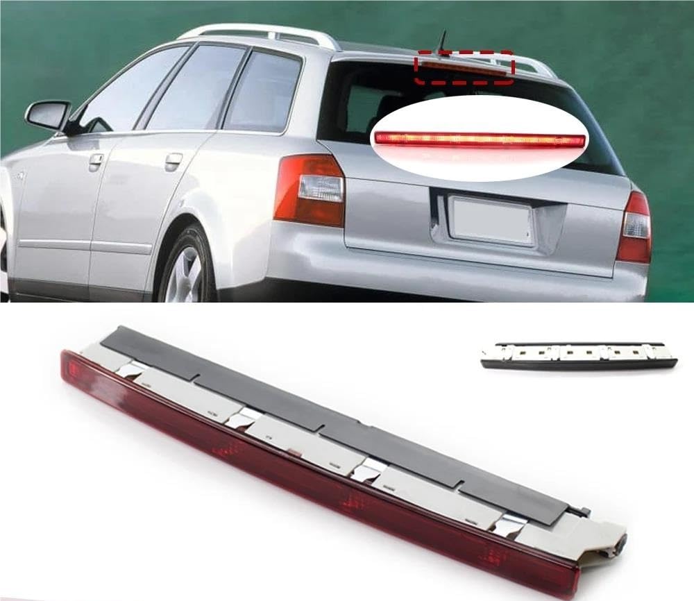 Per A4 B6 Avant 2001 2002 2003 2004 Luce Stop A LED Per Auto Terza Luce Stop Automatica In Posizione Alta Lente Rossa Fanale Posteriore 8E9945097