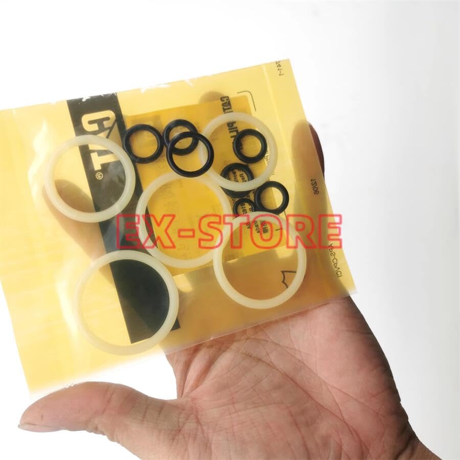 VALVE seal PRIORITY Caterpillar 318C/318D/320C/320D/320D2/321C/323D/324D/325 Pilot Valve oil seal 535-295,323-7898 - (Color: 1 set, Style: A)