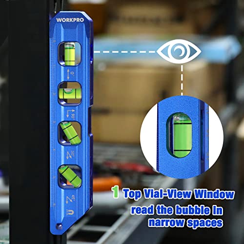 Workpro W062066 8-Inch Magnetic Torpedo Level thumb #5