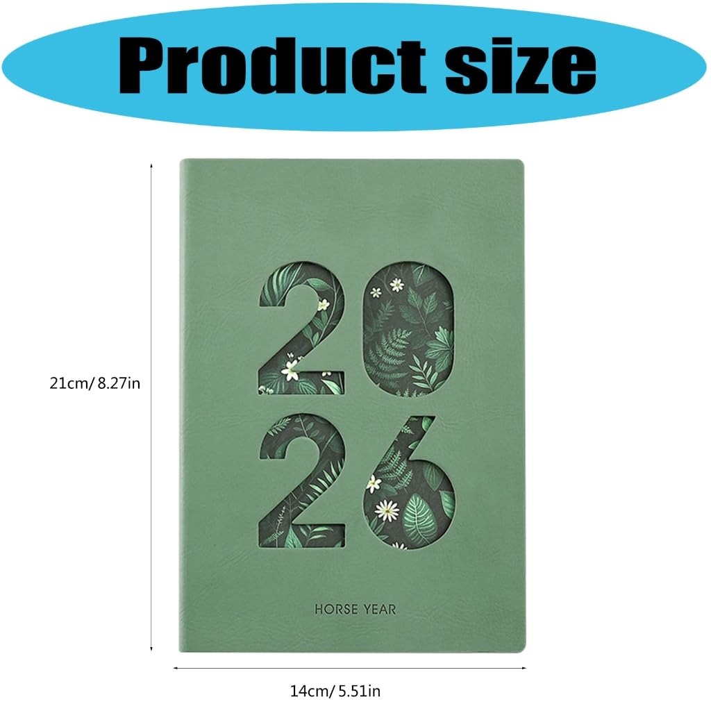 Akademischer Planer 2026 Tagesplaner mit 400 Seiten Softcover Tagesplaner