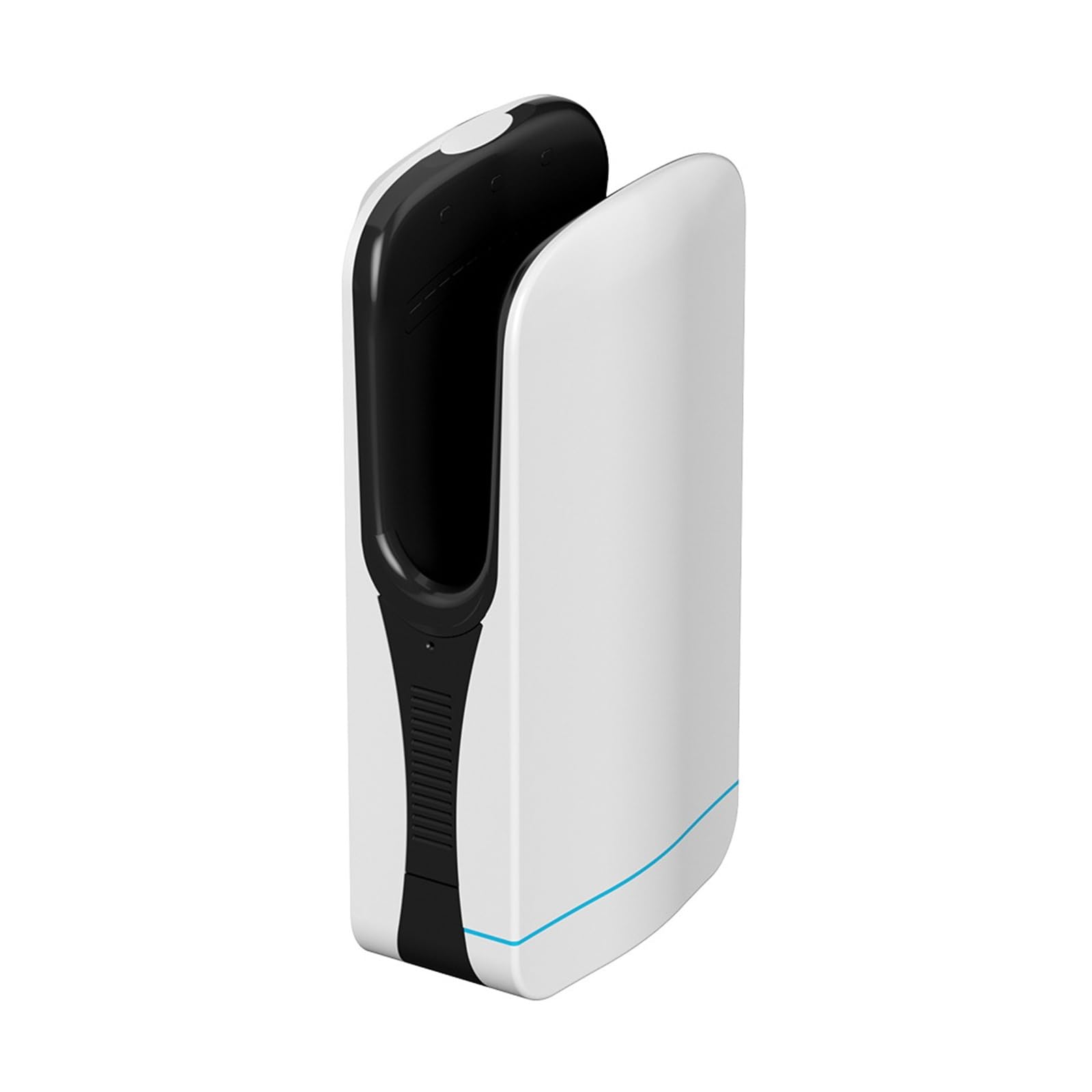 Asciugamani Elettrico, Asciugamani Elettrico a Getto d'Aria Calda 2 in 1 con sensore Automatico da Parete, 1600 W, in ABS