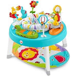 Fisher-Price 3-in-1 Sit-to-Stand Activity Center, Baby to Toddler Convertible Play Center [Amazon Exclusive], 1 Count…