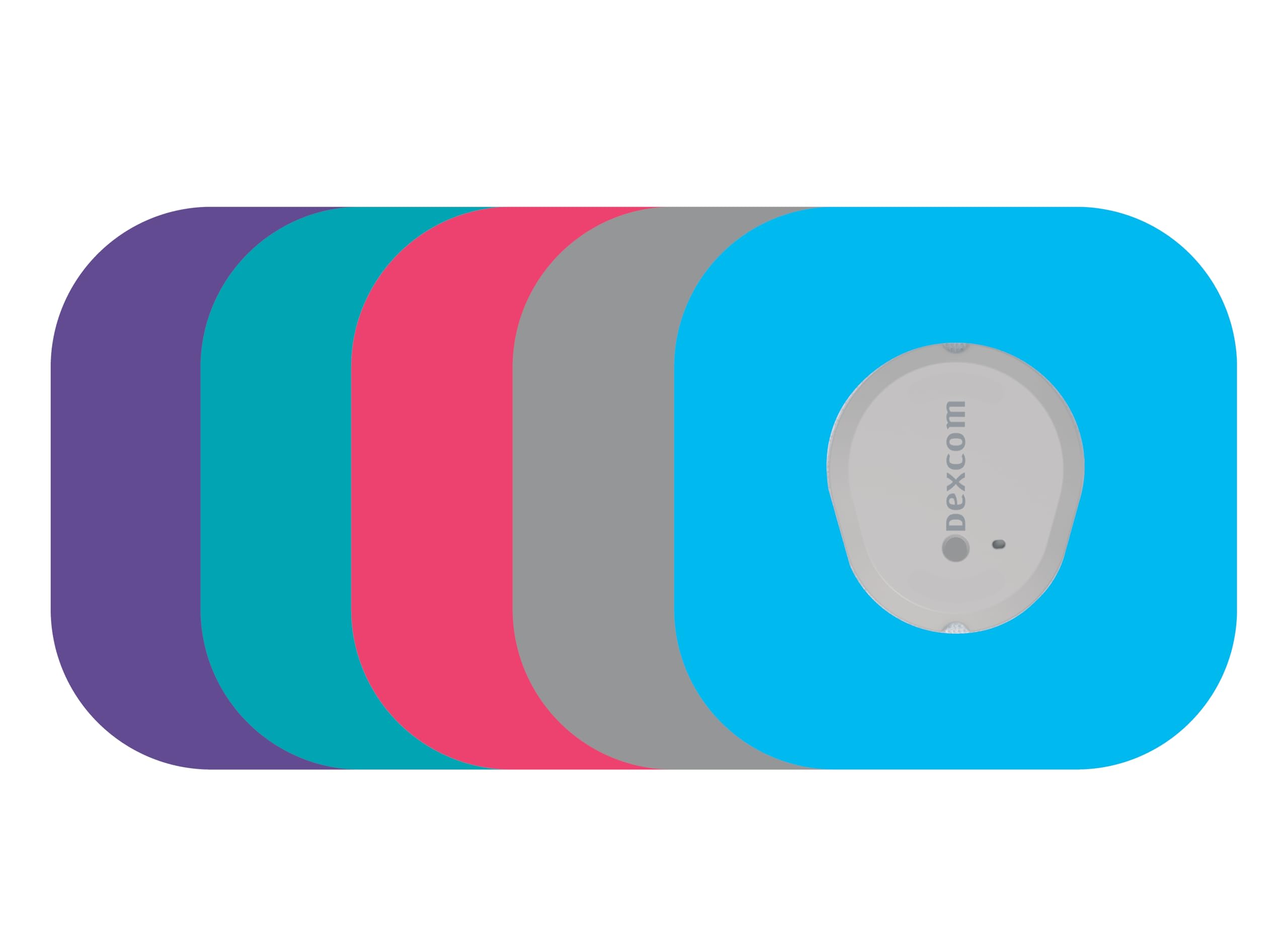 Glucomart Adhesive Patches for CGMs and Insulin Pumps – Maximum Strength CGM Patches, Waterproof & Hypoallergenic (Solid Variety Pack) (G7/Infusion Sets (mini))