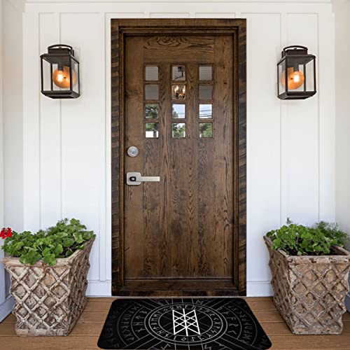 Tapis porte d'entrée Viking 3D de 40x60cm lavable et antidérapant
