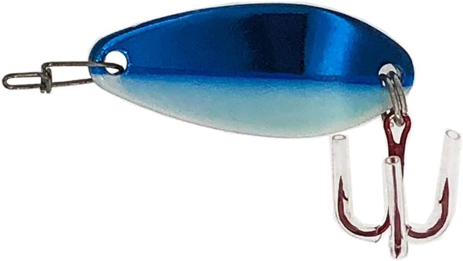 Sanhu Trout Spoons 1/4oz Blue White 5 Pieces