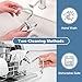 Stainless Steel Spiral Dough Hook for Kitchenaid Stand Mixer, 4.5 Qt - 5 Qt Tilt-Head Stand Mixer Attachments for Kitchenaid Dough Hook - Dishwasher Safe by Cofun