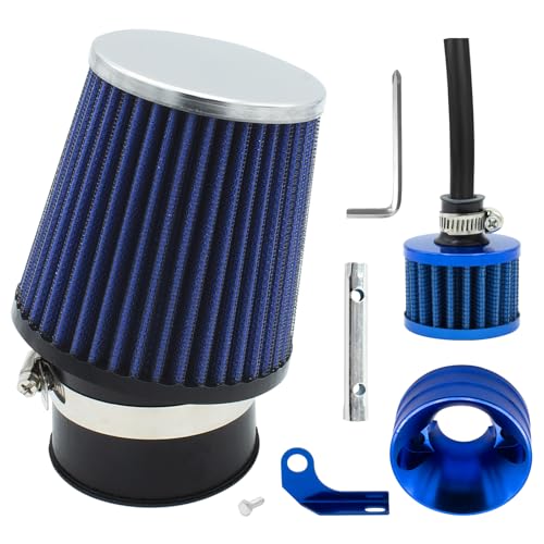 Image of Upgraded Mini Bike Air Filter Adapter Kit for Predator 212cc Coleman CT200U CT200U-EX BT200X KT196 224cc 196cc 6.5hp Honda GX160 GX200 Engine Go Kart Performance Parts