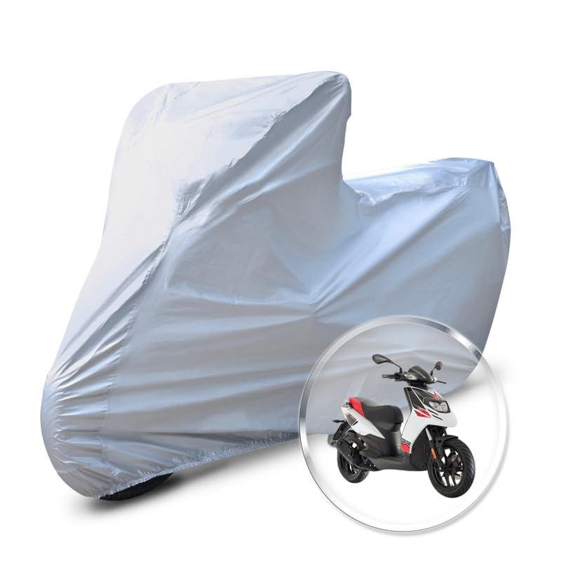 Image of Neodrift 'CrystalMax' Bike Cover for Aprilia SR 150 (All-Weather Motorcycle Protection, Water & UV Resistant, Dustproof, Windproof).