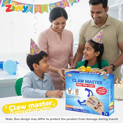 Image of Stem Toy Claw Master | Toys for Boys 7-14 Years | Science Experiment kit | Educational Toys for 3 Year Old | Puzzle Game for Kids 7 to 10 Years