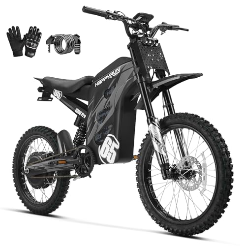HAPPYRUN G300 Pro Electric Dirt Bike for Adults...