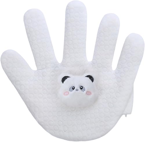 Miniatura 7 de Almohada de presión calmante Guante de mano de dibujos animados lindo para bebé Cómodo alivia la almohada de mano anti-susto suave envoltura de mano