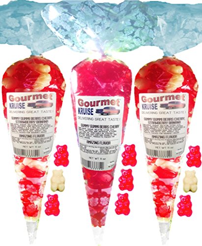 Red White Gummy Bears 33 OZ miniatura 1