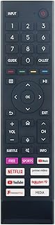 PERFASCIN Replaced ERF3A80 Remote Control fit for Hisense TV 85A68G 75A68G 65A68G 55A68G 50A68G 43A68G 55A6G 43A6G 75A6G 50A6G 60A6G 65A6G 70A6G 75A6GTUK 65A6GTUK 43A6GTUK 50A6GTUK